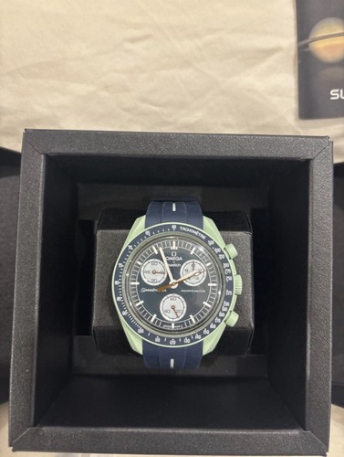 Swatch omega mission - -,