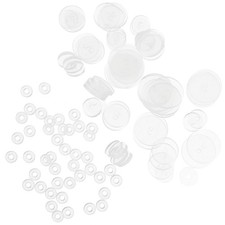  100 pezzi di fermagli per