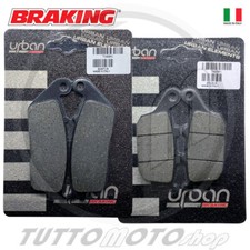 KIT PASTIGLIE FRENO HONDA FMX 650 2005 2006 BRAKING ANTERIORE POSTERIORE