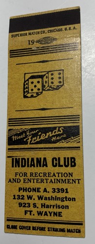 Edgewater maryland matchbook - maryland,