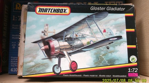 Matchbox gloster gladiatore - matchbox,