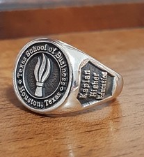 Anello argento college