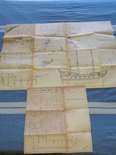 Piano costruzione Nave Berlin Aeromodelli vintage