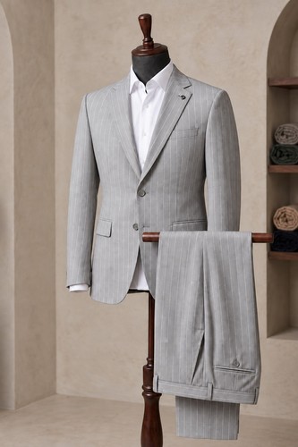 Drop rigato grigio - rigato,