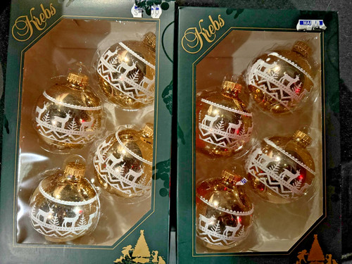 Christmas krebs reindeer - by,