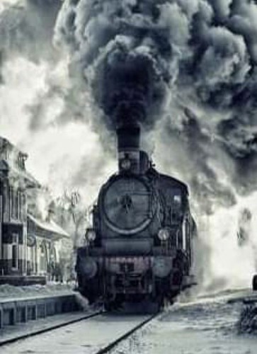 Treno vapore modello - a, (3)