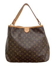 LOUIS VUITTON Delightful MM Tote Authentic Women "D:5.91" H:11.81" W:20.47" 5310