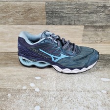 Scarpe da donna Mizuno Wave Creation 20 taglia 7,5 running grafite cool blu sneakers