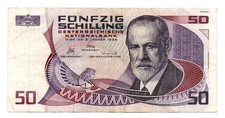 AUSTRIA - BANCONOTA DA 50 SCHILLING DEL 1986