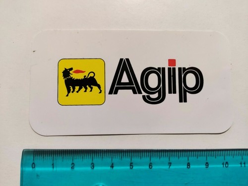 Adesivo agip motor oil - adesivo, sticker