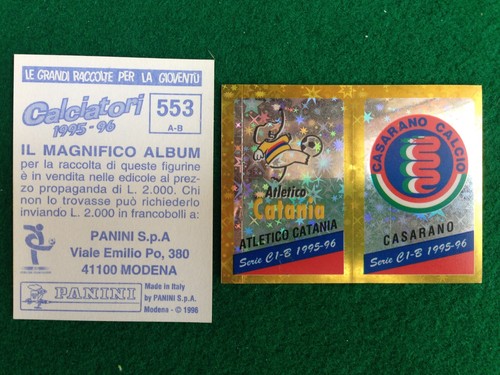 Calciatori 1995 553 - 1995-96, n