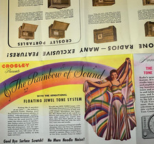 Brochure radio Crosley 1942
