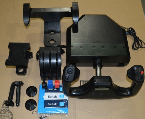 Saitek flight yoke system con - saitek,