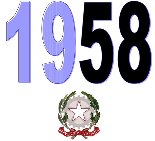Italia 1958 singolo - italia,