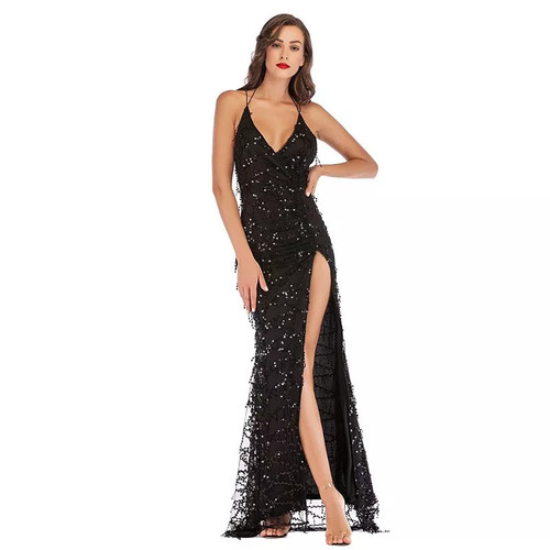 Vestito lungo sera sexy - lungo,
