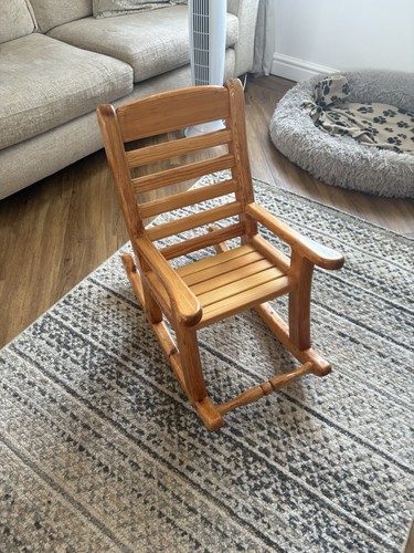 Sedia dondolo vintage - dondolo, in
