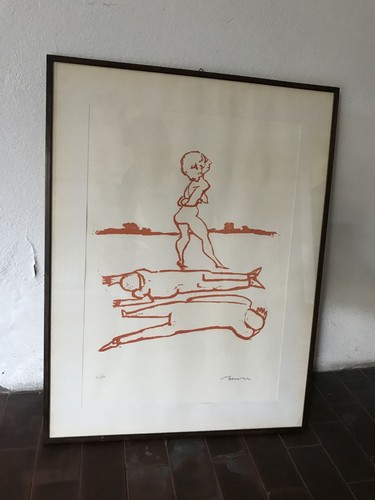 Mino maccari litografia - mino,