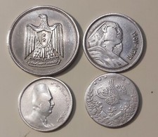 EGITTO LOTTO DI 4 MONETE IN