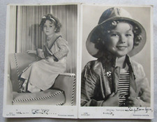 2 cartoline shirley temple come da foto