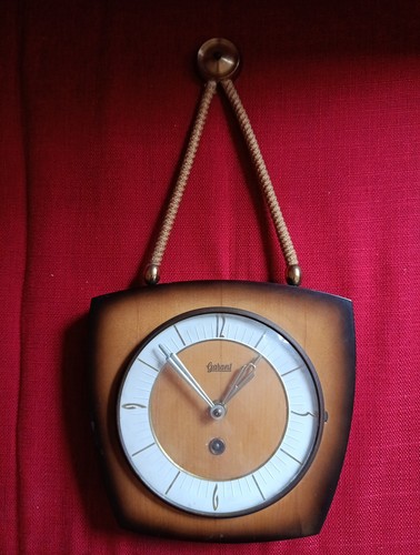 Orologio anni70 parete corda - orologio,