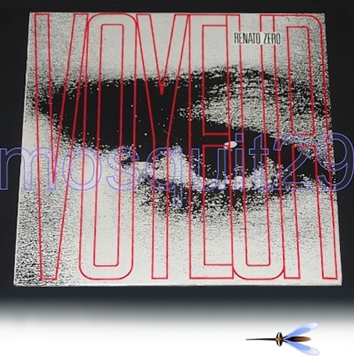 Renato zero voyeur raro lp - renato, "voyeur"