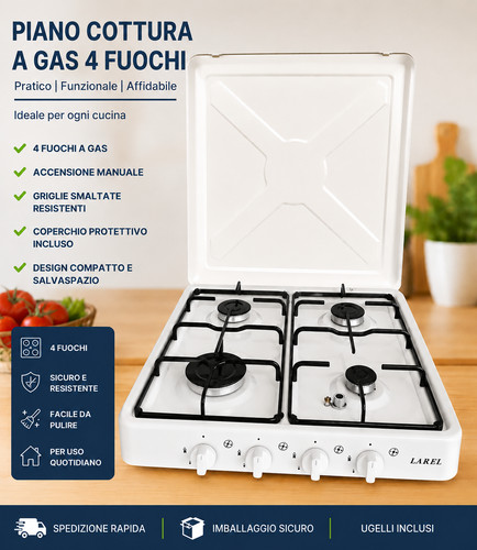 Fornello gas campeggio - fornello, a
