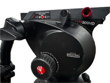 Libec RT30B Treppiede a 3 sezioni con Manfrotto 509HD