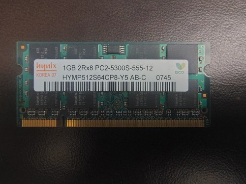 Ram portatile hynix 2rx8 - 1,