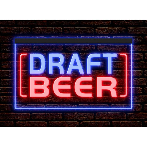 Insegna neon illuminata bozza - neon,