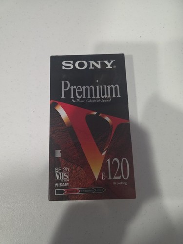 Vhs sony 120 - sony,