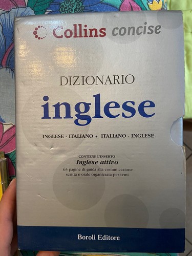 Dizionario inglese collins - dizionario,