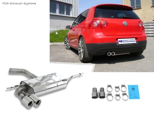 Scarico sportivo golf - vw,