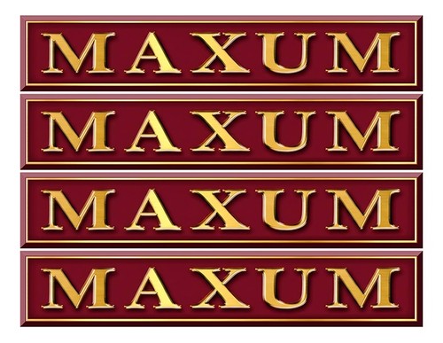Adesivi maxum boat - borgogna,