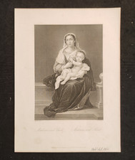 MADONNA CON BAMBINO - ANTICA