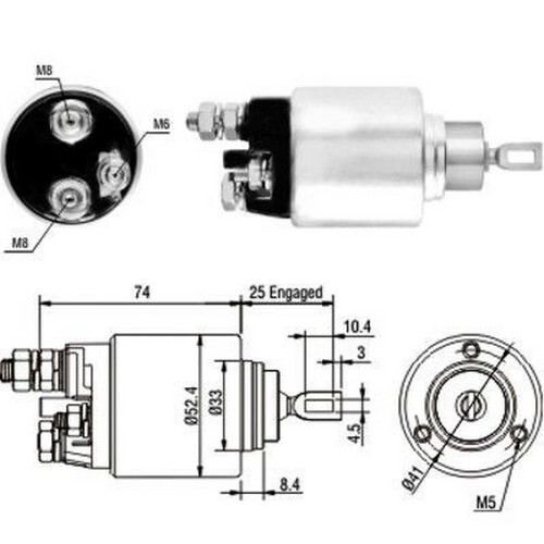 150 elettromagnete motore - elettromagnete,