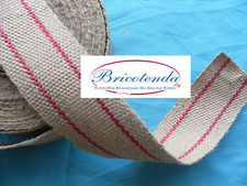 CINGHIA DI IUTA PER USO TAPPEZZERIA E BASI PER SISTEMI A MOLLE - CONFEZIONE Mt.5