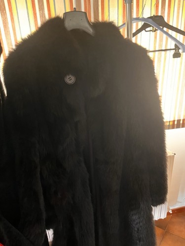 Fur jacket black - jacket,