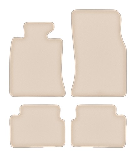 Set tappetini moquette beige