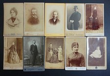 CDV LOTTO DI 10 RITRATTI