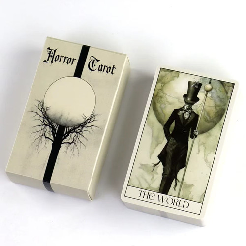 Gothic horror tarot deck 78 - horror,