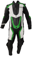 Tuta di in pelle intera monopezzo 1 pezzo da per moto con gobba protezioni