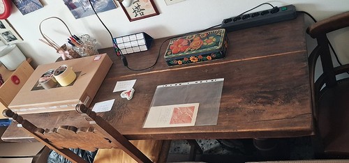 Tavolo fratino con sedie - 6, di