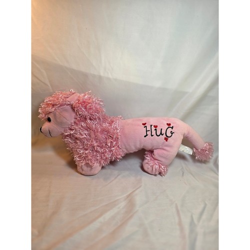 Peluche barboncino rosa - peluche,