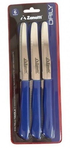 Set coltelli tavola - 6,