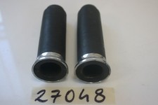 Coppia manopole in gomma Ø26-28mm Grip set Moto Custom Harley Davidson