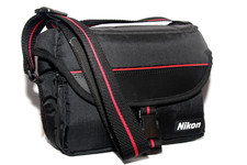 BORSA FOTO NIKON con TRACOLLA
