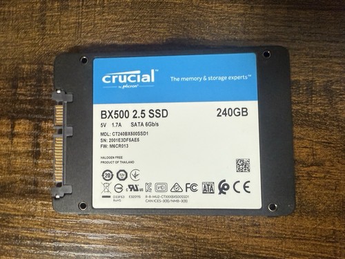 Salute 240gb crucial - salute,