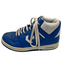 Scarpe casual vintage anni 80 Converse Weapon uomo 10 pelle blu cinetica uccellino magico