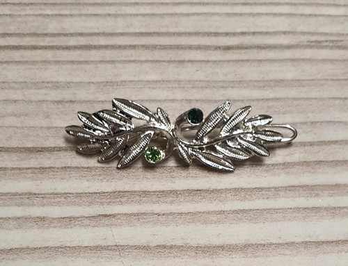 Spilla antica fiori - , argento
