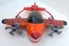 Fisher-Price IMAGINEXT Sky Racer Series aereo arancione volante squalo tigre A16